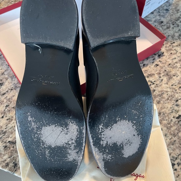 (9 1/2) Salvatore Ferragamo Falk Heeled Boots - Picture 4 of 6